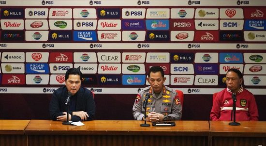Ketua PSSI dan Menteri Badan Usaha Milik Negara, Erick Thohir. (Foto: Instagram/@pssi)