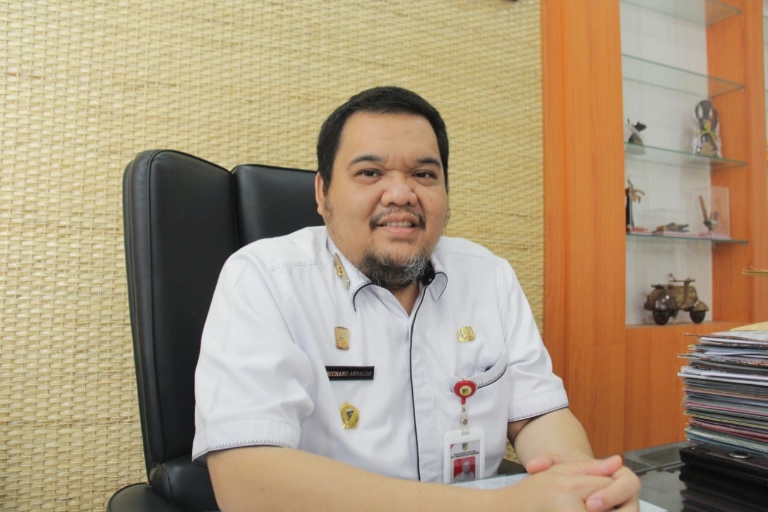 Kadis Perindag Sulteng Richard Arnaldo. (Foto: Humas Pemprov Sulteng)